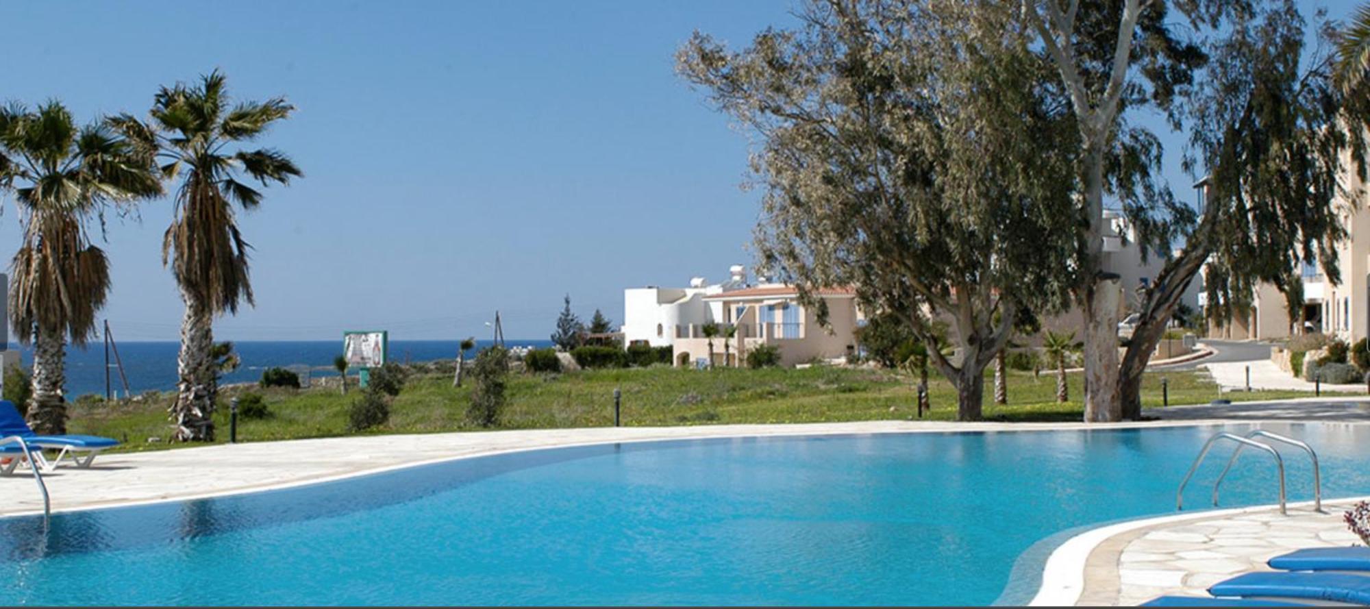 King'S Palace - Spacious 2 Bed, 2 Bath With Sea And Pool Views Pafos Dış mekan fotoğraf