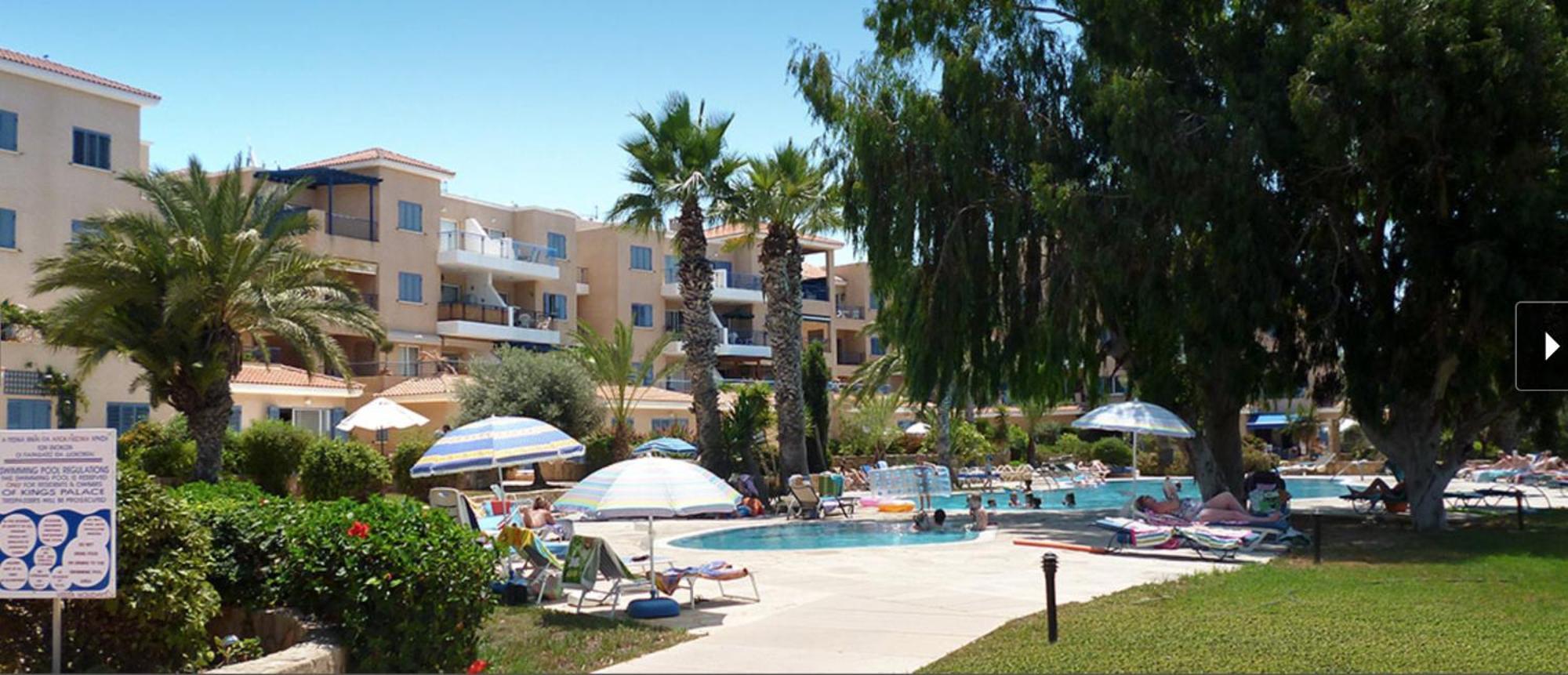 King'S Palace - Spacious 2 Bed, 2 Bath With Sea And Pool Views Pafos Dış mekan fotoğraf